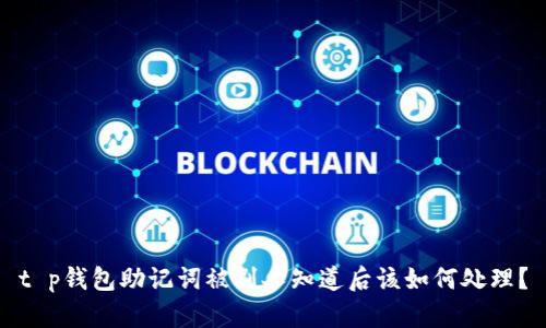 t p钱包助记词被别人知道后该如何处理？