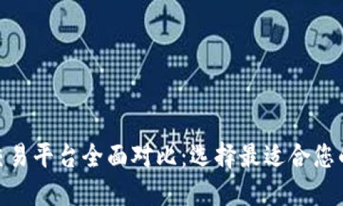 加密货币交易平台全面对比：选择最适合您的交易环境